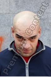 Head Man White Athletic Bald